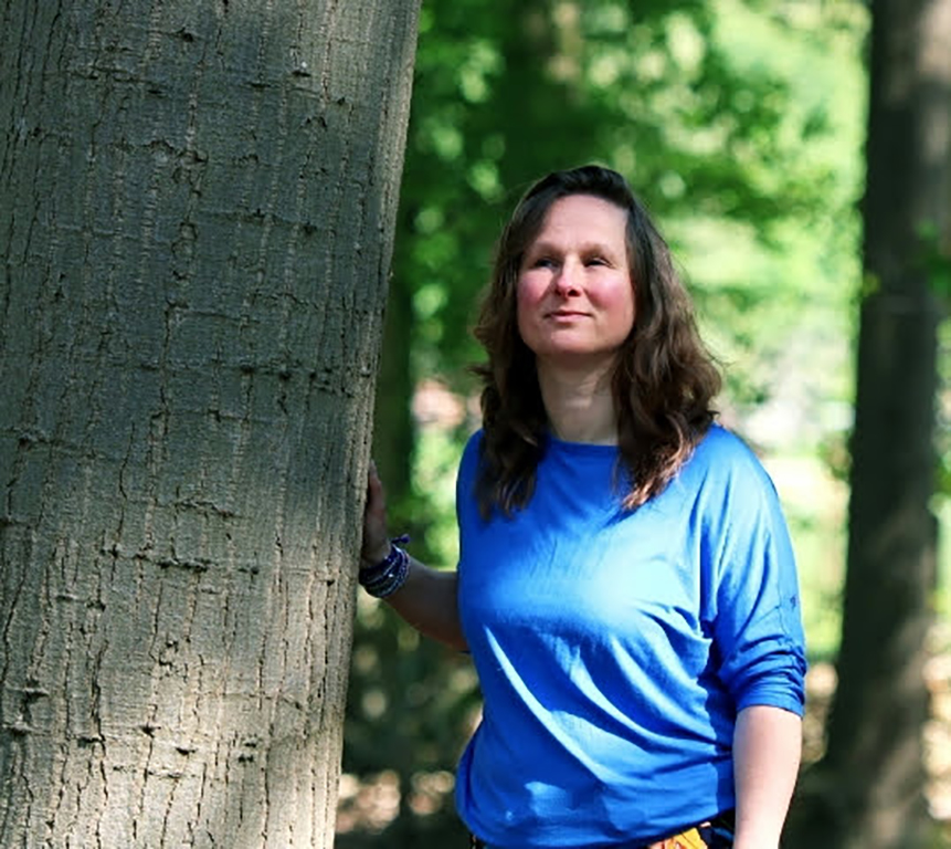 foto mezelf bos