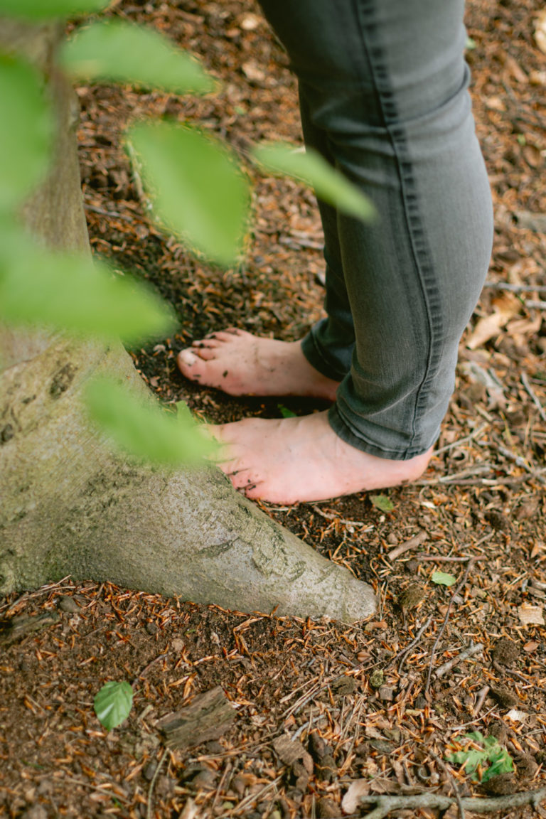 Blote voeten bos ReggyPhotography