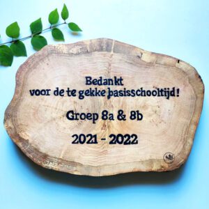 Afscheidscadeau groep 8 Helder Camara 2022