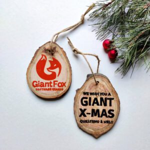 Kerstgroet Giant Fox 2022